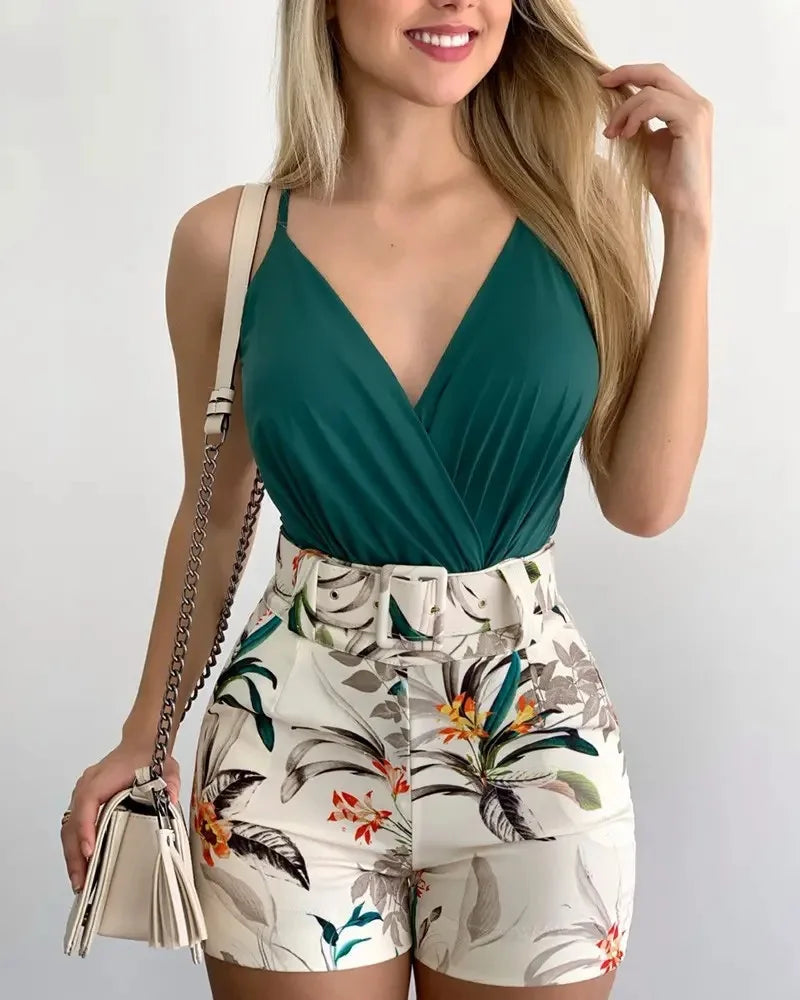 Grace™ - Chic Camisole and Shorts Set