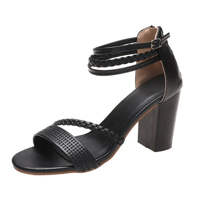 Ella™ - Elegant Chunky Heeled Sandals