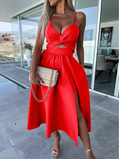 Avery™ - Stylish Midi Dress