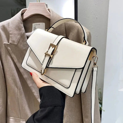 Zoe™ - Classic Shoulder Bag With Handmade Details