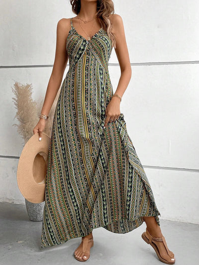 Hannah™ - Ethnic Backless Dress