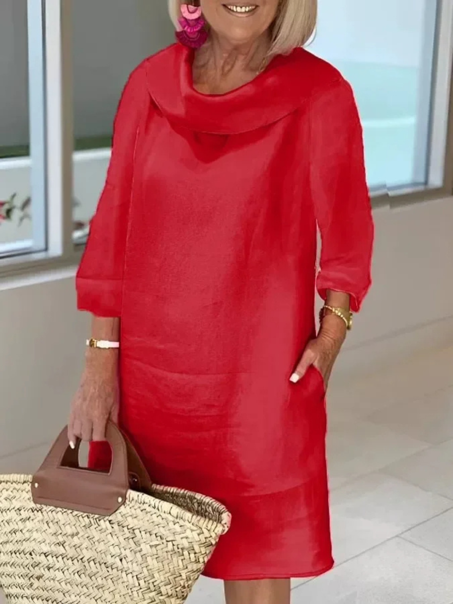 Aubrey™ - Elegant Loose A-line Dress