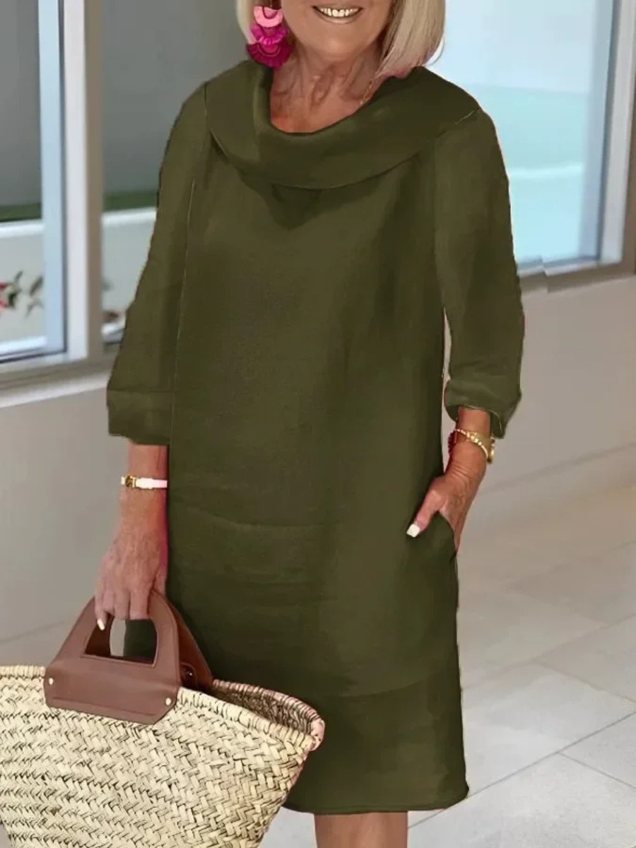 Aubrey™ - Elegant Loose A-line Dress