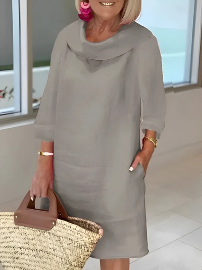 Aubrey™ - Elegant Loose A-line Dress