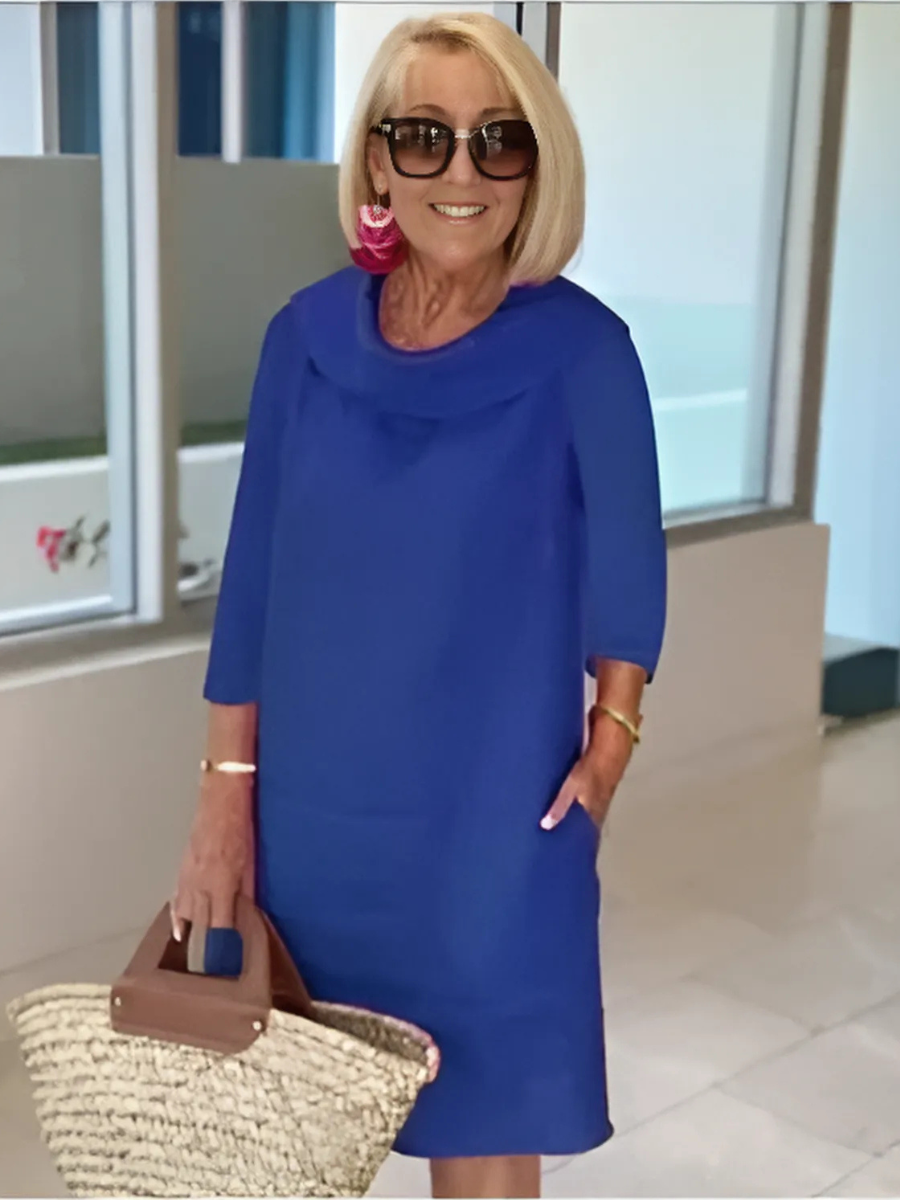 Aubrey™ - Elegant Loose A-line Dress