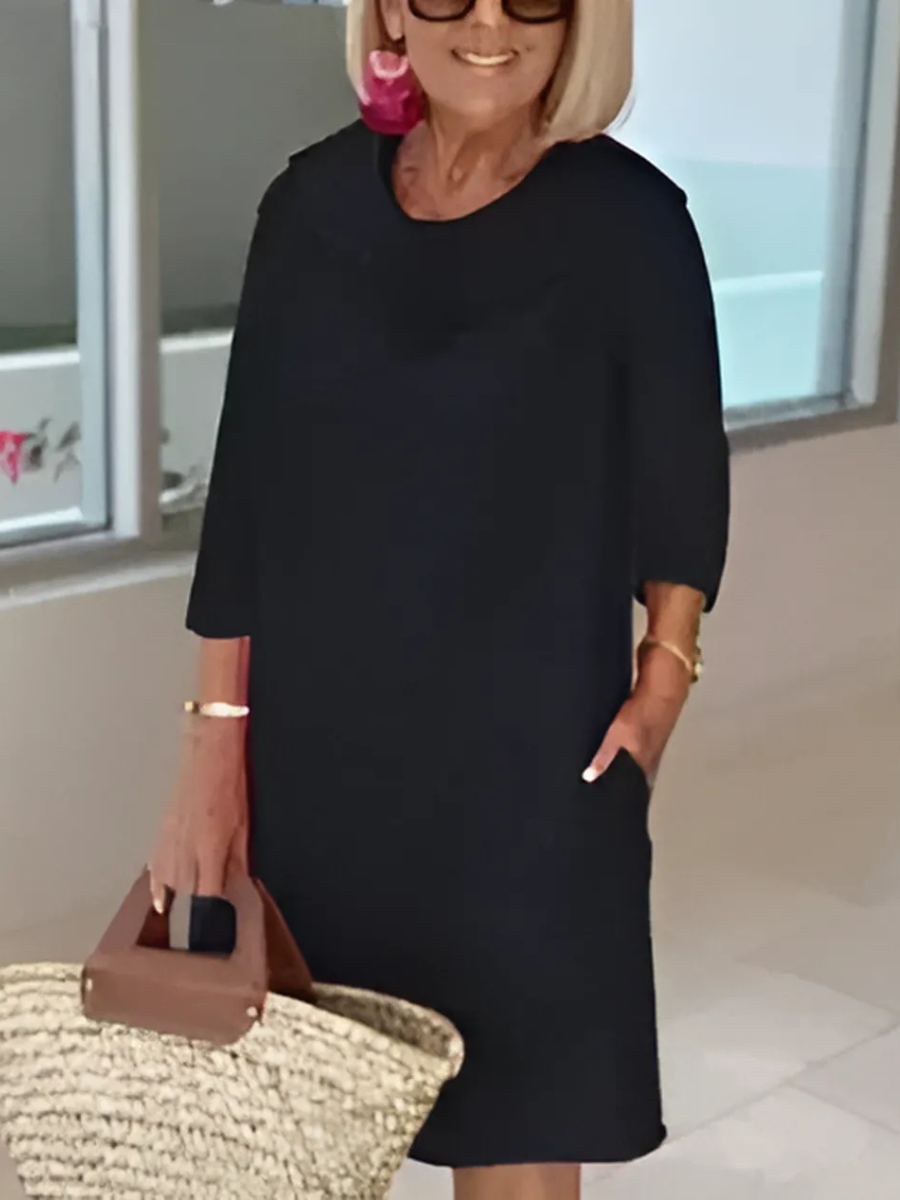 Aubrey™ - Elegant Loose A-line Dress