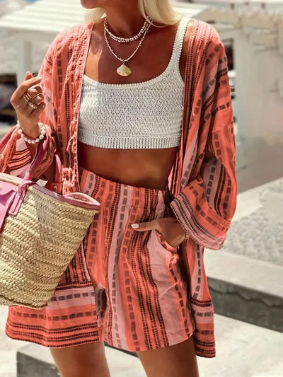 Layla™ - Elegant Top and Shorts Set