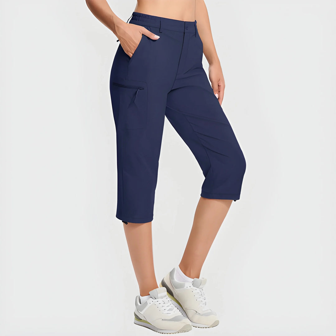 Women's Cargo Athletic Shorts with Function Pockets