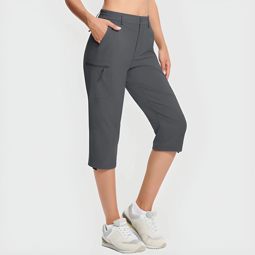 Women's Cargo Athletic Shorts with Function Pockets