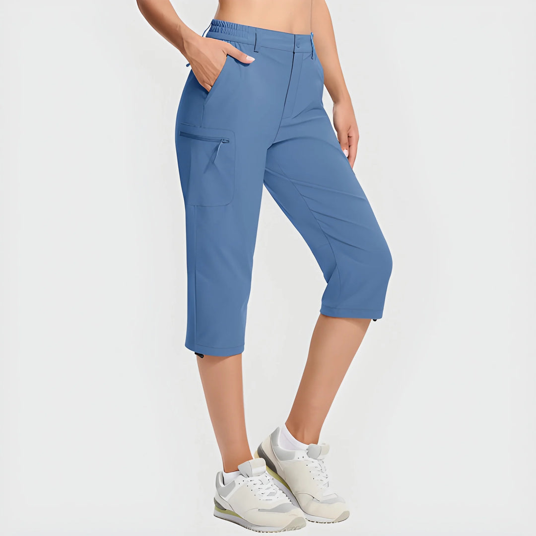 Women's Cargo Athletic Shorts with Function Pockets