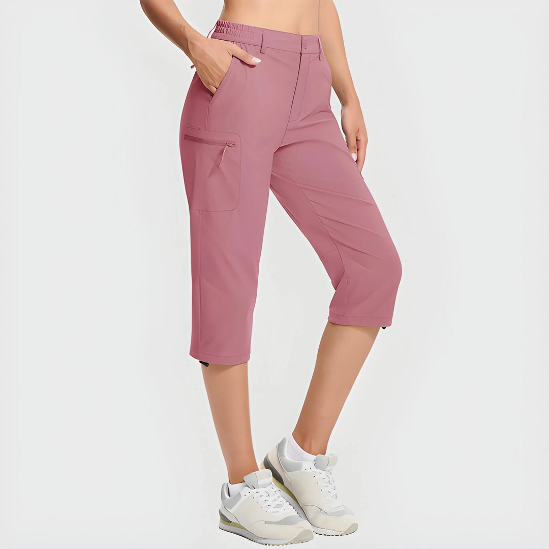 Women's Cargo Athletic Shorts with Function Pockets