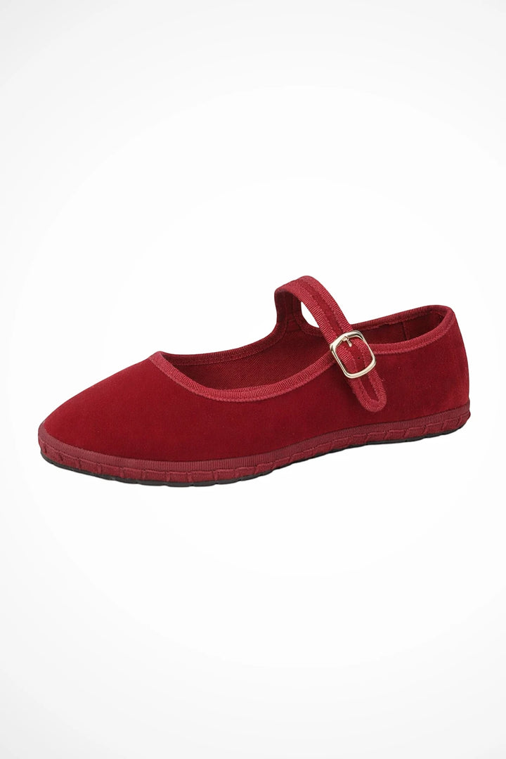 Women's Ballet Casual Mary Jane Shoes with Slip Resistant Sole and Cushioned Insole
