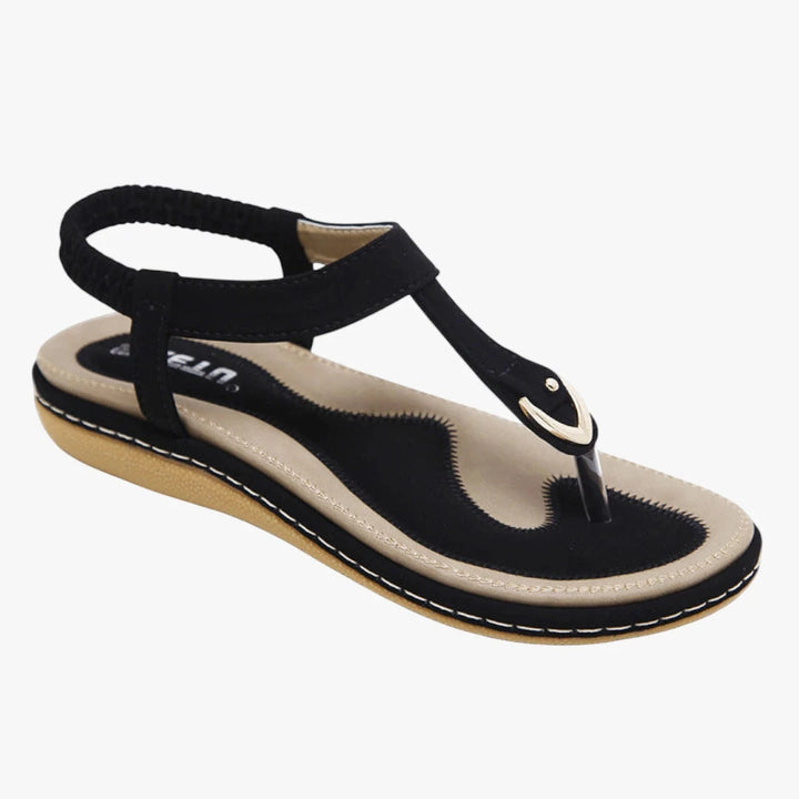 Women's Casual Comfortable Sandals with Slip Resistant Sole and Arch Support