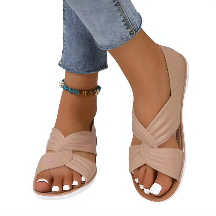 Women's Casual Dressy Sandals with Slip Resistant Sole and Cushioned Insole
