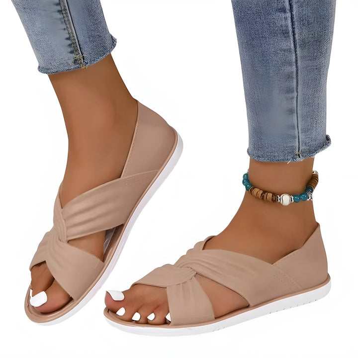 Women's Casual Dressy Sandals with Slip Resistant Sole and Cushioned Insole