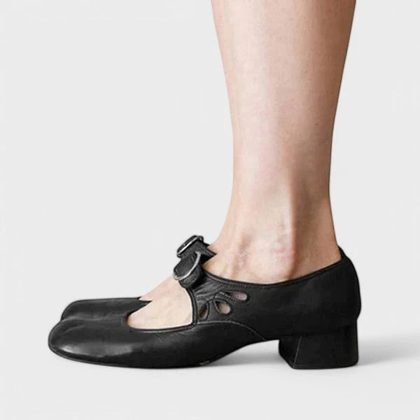 Women's Comfortable Casual Mary Jane Shoes with Slip Resistant Sole and Cushioned Insole
