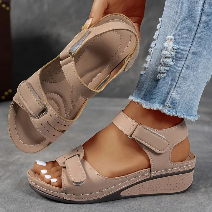 Women's Comfortable Wedges with Arch Support and Cushioning