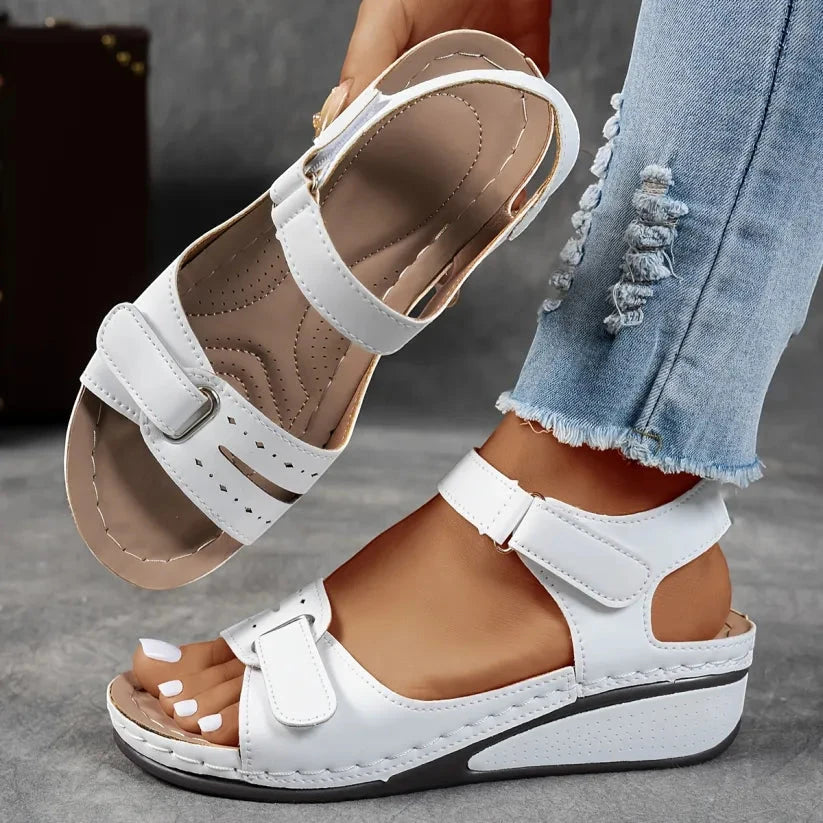Women's Comfortable Wedges with Arch Support and Cushioning