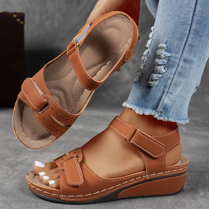 Women's Comfortable Wedges with Arch Support and Cushioning