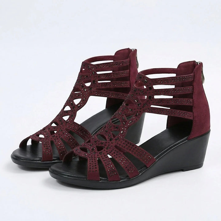 Women's Comfortable Wedges with Cushioning and Arch Support