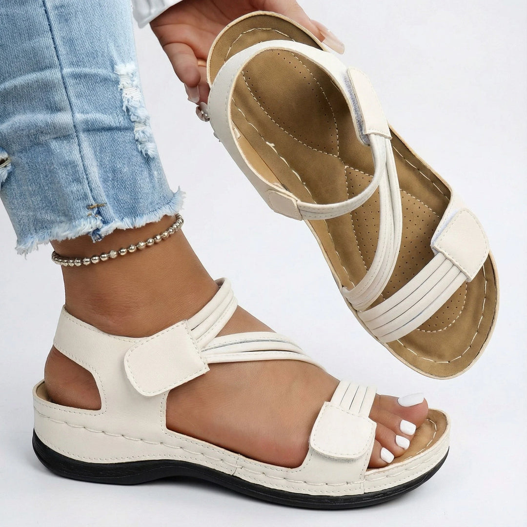Women's Comfortable Platform Sandals with Cushioned and Arch Support