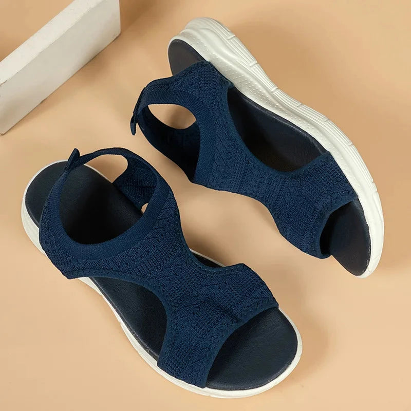 Women's Running Casual Sandals with Slip Resistant Sole and Cushioned Insole
