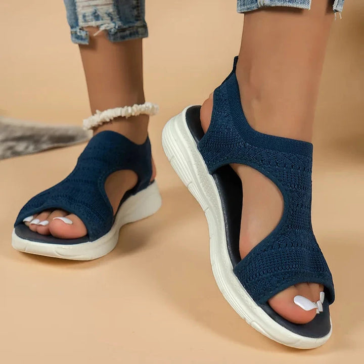 Women's Running Casual Sandals with Slip Resistant Sole and Cushioned Insole