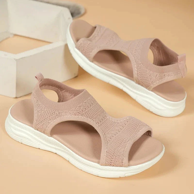 Women's Running Casual Sandals with Slip Resistant Sole and Cushioned Insole