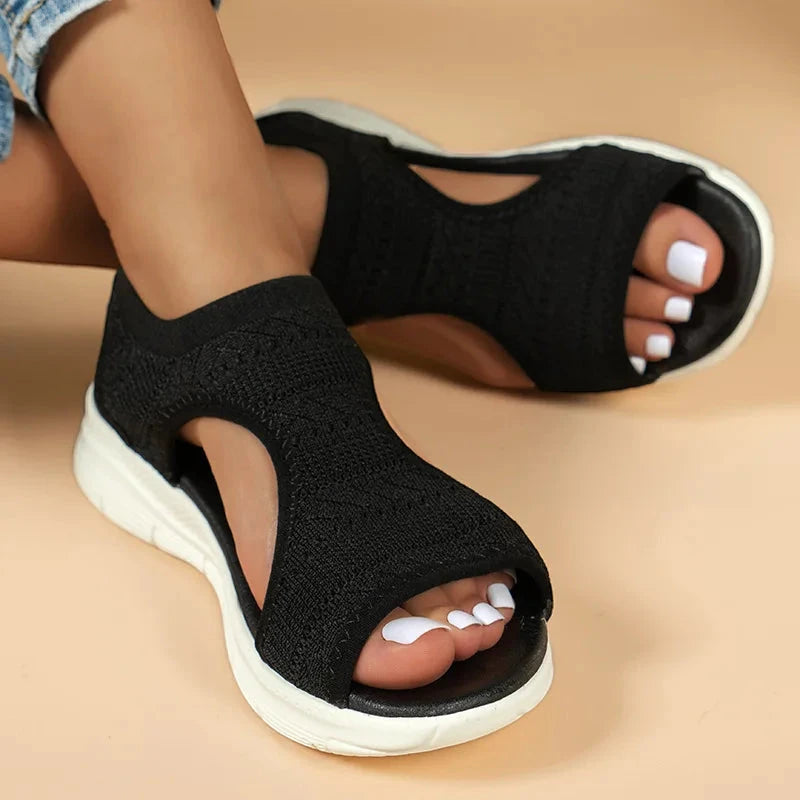 Women's Running Casual Sandals with Slip Resistant Sole and Cushioned Insole