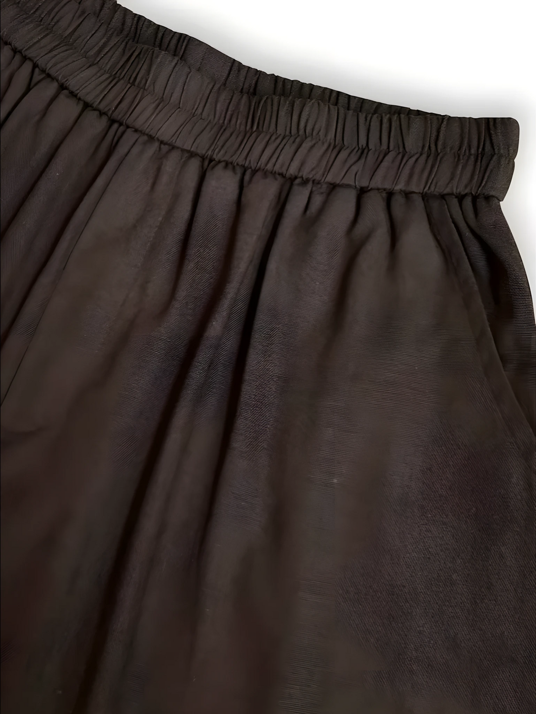 Women's High Waisted Bermuda Shorts with Elastic Waistband