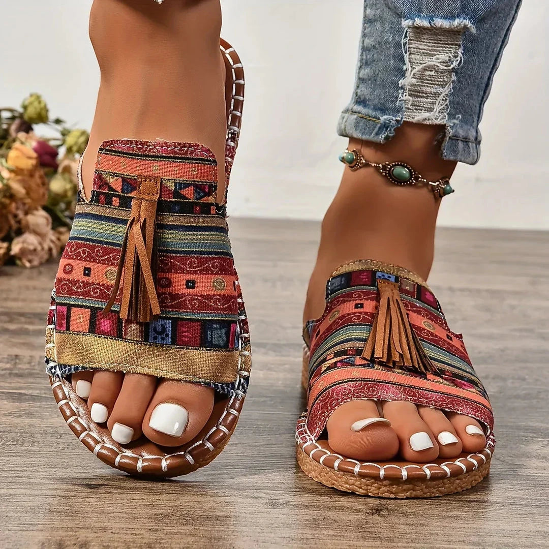 Women's Slip On Mules with Arch Support and Cushioned