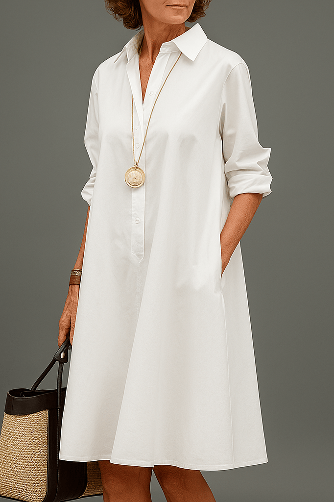 WALTRAUD | Elegant Premium Midi Dress for Timeless Style