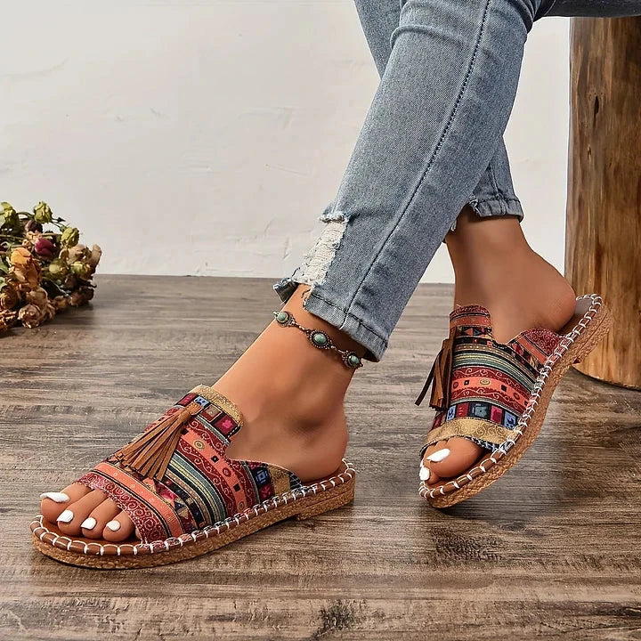 Women's Slip On Mules with Arch Support and Cushioned