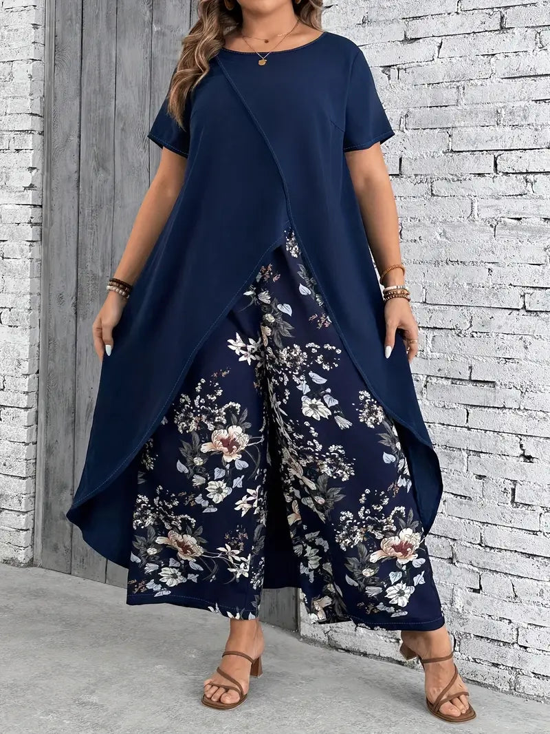 Harper™ - Elegant Floral Print Set