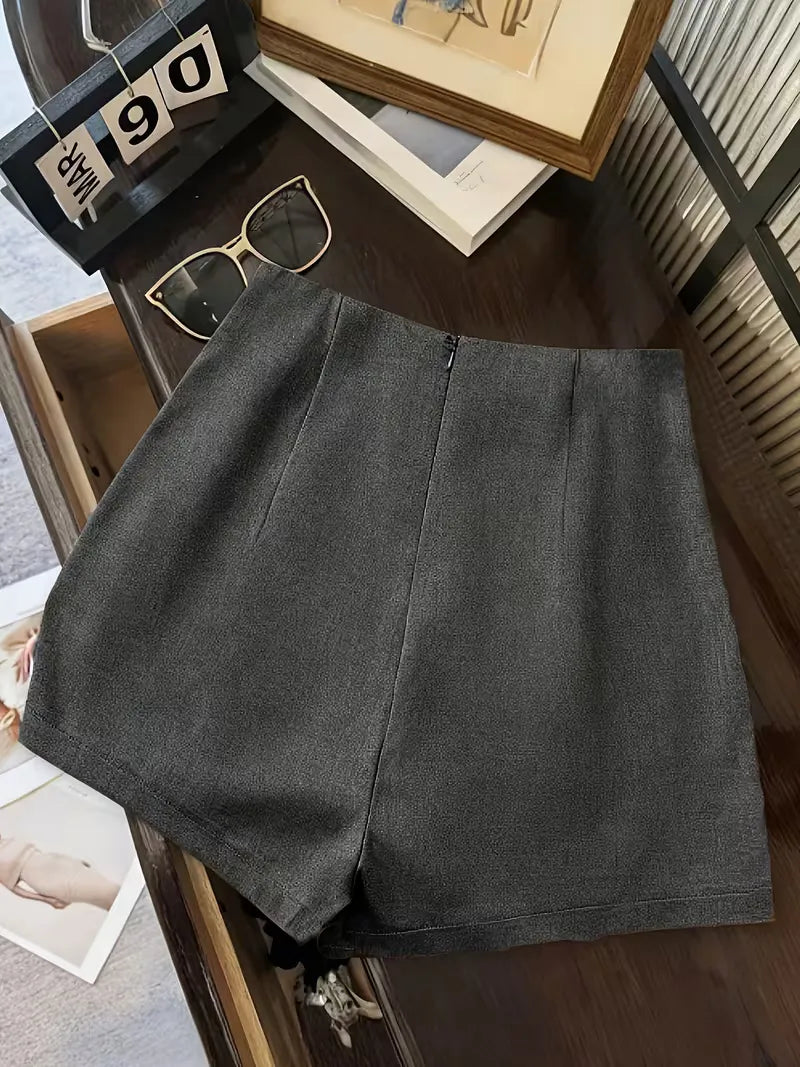 Women's Work Casual Shorts with High Waisted