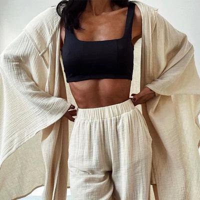 Riley™ - Chic Boho Linen Set