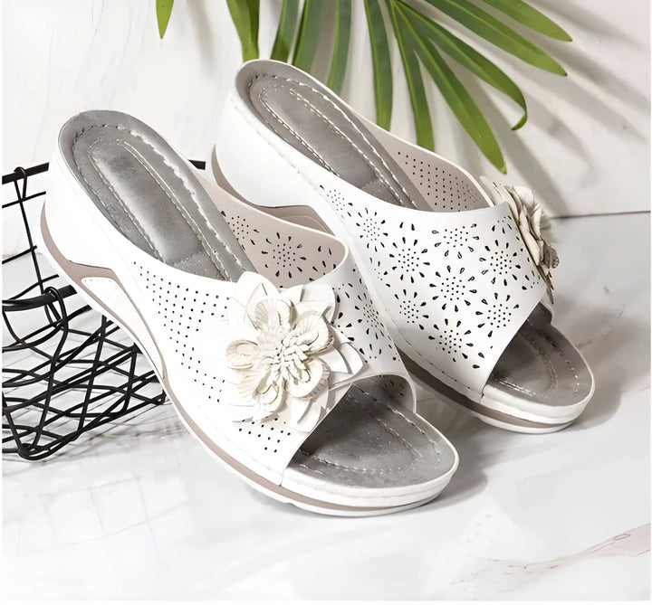 Women's Comfortable Platform Sandals with Arch Support and Cushioned Insole