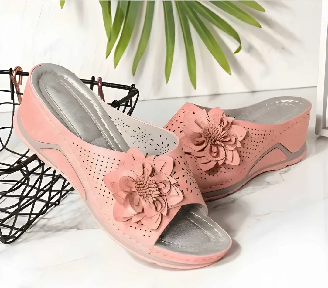 Women's Comfortable Platform Sandals with Arch Support and Cushioned Insole