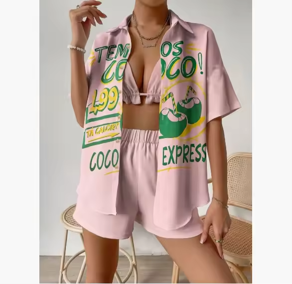 Amelia™ - Stylish Hawaiian Style Set