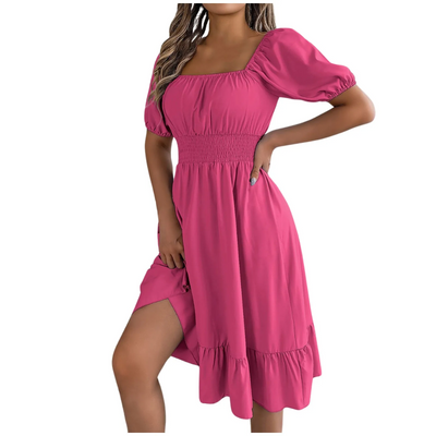 Amelia™ - Elegant Tummy Coverage Dress