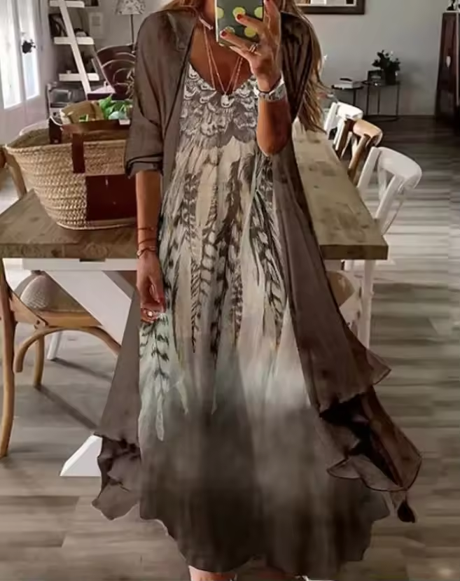Alyssa™ - Stylish Two Piece Dress Set