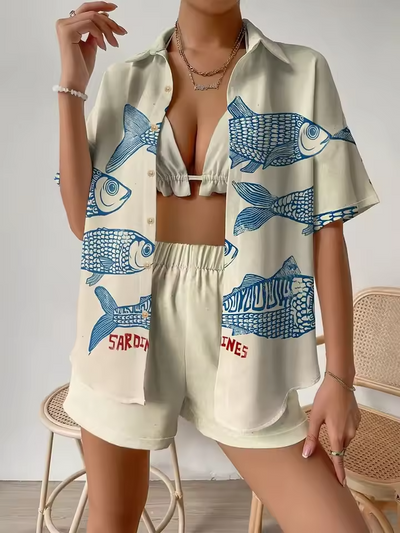 Amelia™ - Stylish Hawaiian Style Set