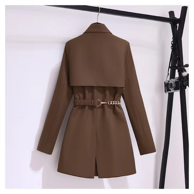 Layla™ - Chic Chain Belt Blazer