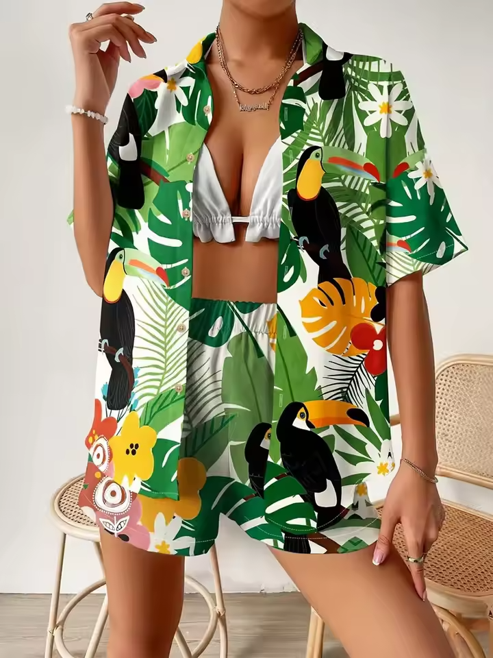 Amelia™ - Stylish Hawaiian Style Set