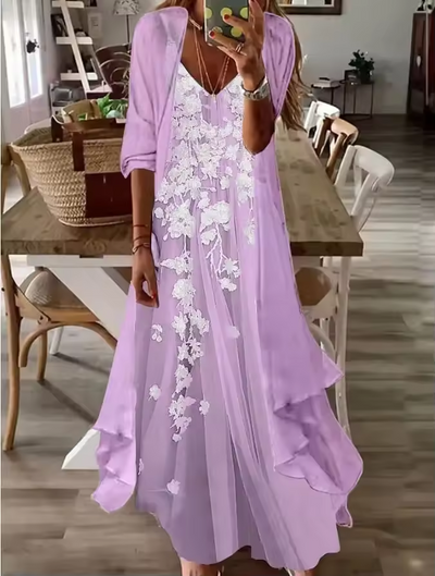Alyssa™ - Stylish Two Piece Dress Set