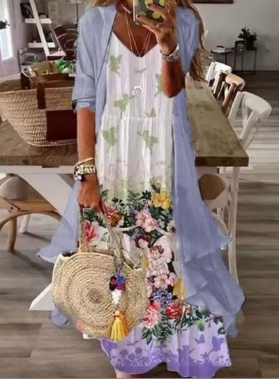 Riley™ - Stylish Two Piece Dress Set