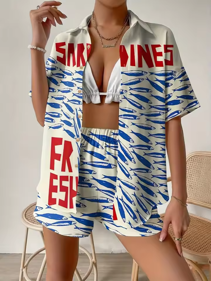 Amelia™ - Stylish Hawaiian Style Set