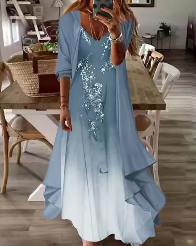 Alyssa™ - Stylish Two Piece Dress Set