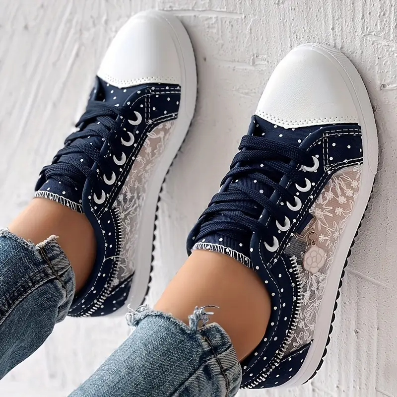 Amelia™ - Breathable Low-Top Sneakers
