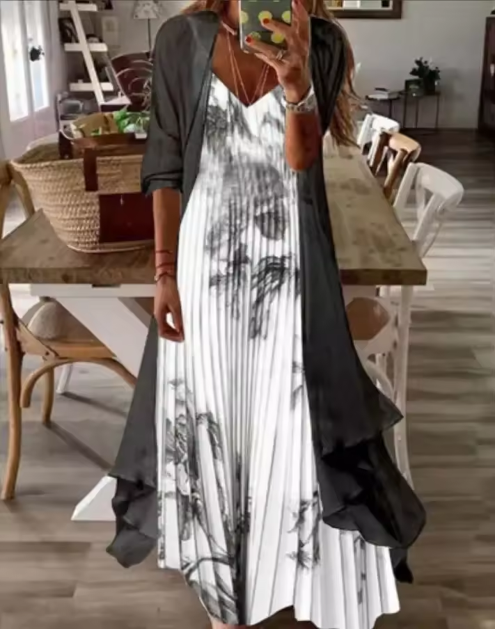 Alyssa™ - Stylish Two Piece Dress Set